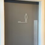 office washroom wrapping