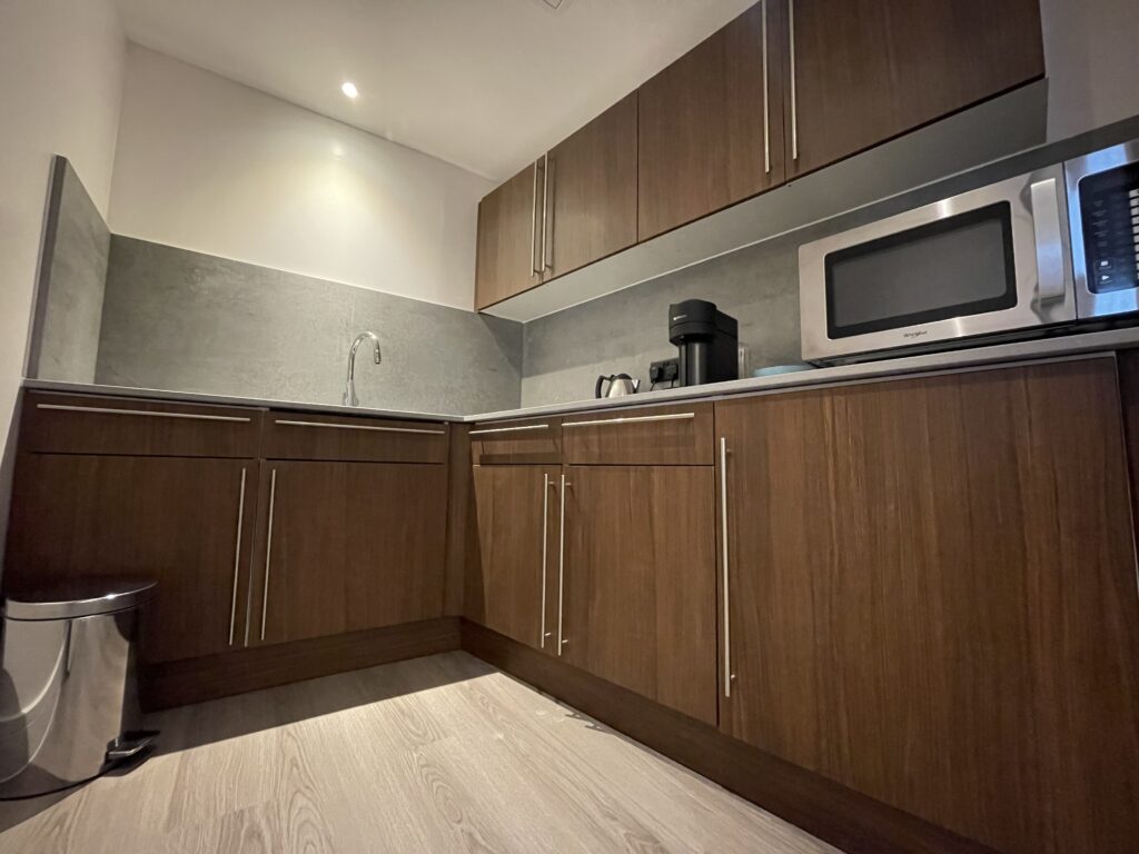 hotel suite kitchen wrapping