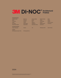 3M Di-Noc Architectural Interior Film Brochure