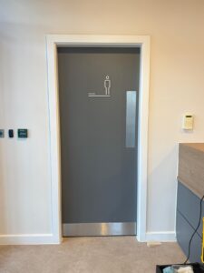 office door wrapping