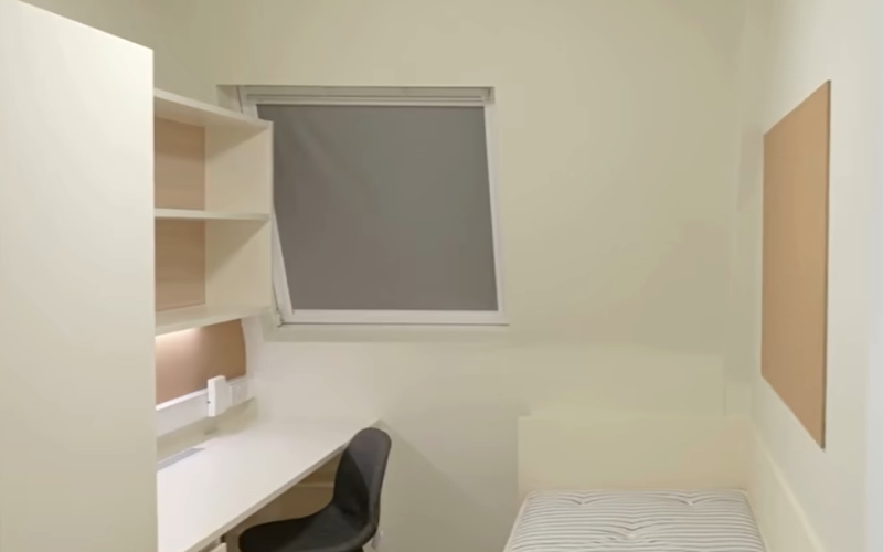 student accommodation vinyl wrapping of furniture in London